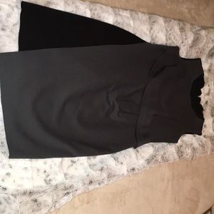 Elie tahari size 6 black and gray dress